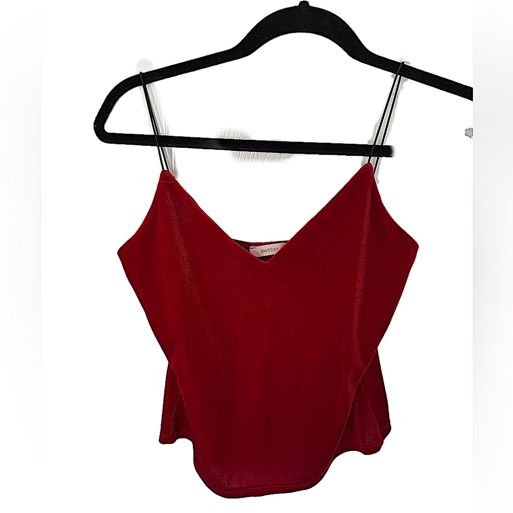 Velvet Ruby Crop Tank